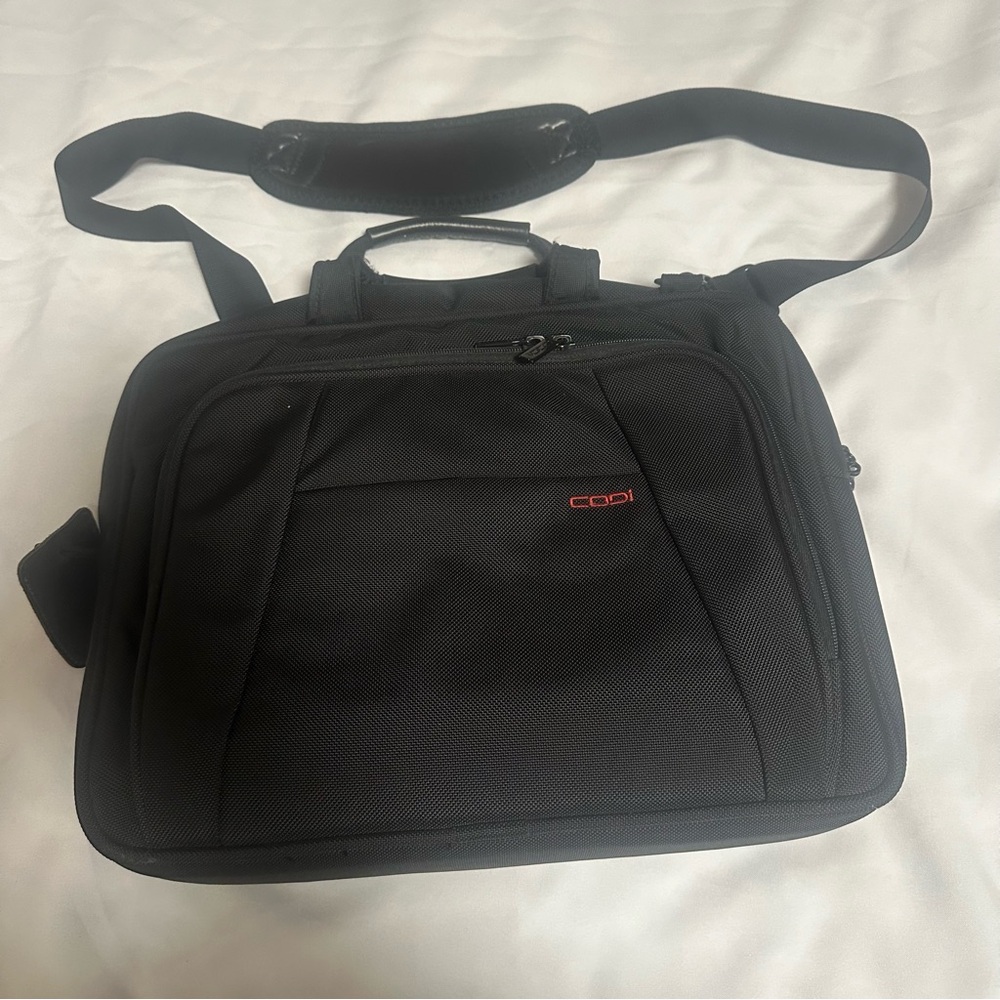 Codi Black Laptop Bag for Men